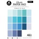 Studio Light Paper pad SHADES OF BLUE A5 UNICOLOR