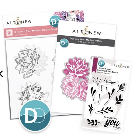 ALTENEW DYNAMIC DUO: MODERN DAHLIA & DIE BUNDLE