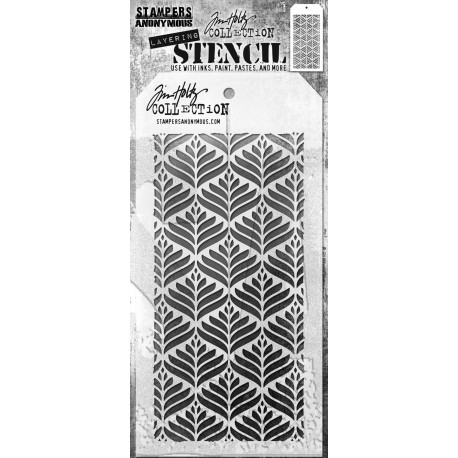 Tim Holtz Layering Stencils, Deco LEAF