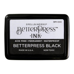 SPELLBINDERS BETTERPRESS INK GRAND INK PAD BLACK