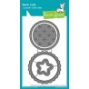 LAWN FAWN DIES - EMBROIDERY HOOP WINDOW AND FRAME ADD-ON DIES