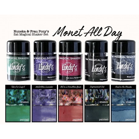 Lindy's Stamp Gang MAGICAL SHAKERS MONET ALL DAY