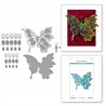 SPELLBINDERS PEACOCK BUTTERFLY Etched Dies