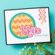 SPELLBINDERS A LITTLE HELLO Clear Stamp & Etched Dies Set