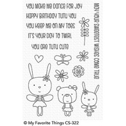 MFT TUTU TRIO CLEAR STAMPS