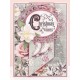 CRAFTERS COMPANION "CHRISTMAS ROSE" DIE Ornate Frame and Snowflakes