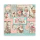 STAMPERIA PINK CHRISTMAS PAPER PACK 8X8