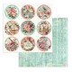 STAMPERIA PINK CHRISTMAS PAPER PACK 8X8