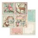 STAMPERIA PINK CHRISTMAS PAPER PACK 8X8