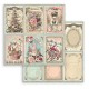 STAMPERIA PINK CHRISTMAS PAPER PACK 8X8