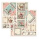 STAMPERIA PINK CHRISTMAS PAPER PACK 8X8