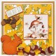 MARIANNE D DECOUPAGE SHEET, AUTUMN LEAVES