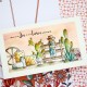 CHOU & FLOWERS TAMPONS CLEAR MEMORIES "PEACE AND LOVE"