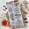 CHOU & FLOWERS TAMPONS CLEAR MEMORIES "PEACE AND LOVE"