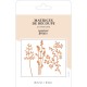 FLORILEGES DESIGN OUTIL DE DECOUPE BRINS D'AUTOMNE "CARNET NATURE"