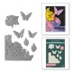 SPELLBINDERS BLOOMING BUTTERFLIES 3D EMBOSS & CUT FOLDER