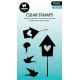 Essentials by Studio Light. BIRDHOUSE CLEAR STAMP