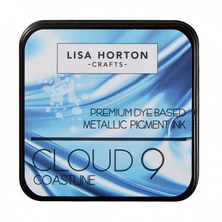 LISA HORTON CLOUD 9 METALLIC INK PAD - COASTLINE