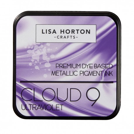 LISA HORTON CLOUD 9 METALLIC INK PAD - ULTRAVIOLET