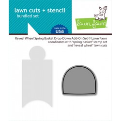 LAWN FAWN DIES- REVEAL WHEEL SPRING BASKET DROP-DOWN ADD-ON