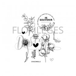 FLORILEGES DESIGN TAMPONS CLEAR BULLE DE COTON "HARMONIE"