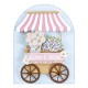 SPELLBINDERS FLOWER CART Etched Dies