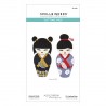 SPELLBINDERS KOKESHI DOLLS SPRING IN KYOTO by ALEX SYBERIA - ETCHED DIES