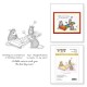 SPELLBINDERS - HOUSE MOUSE MUSIC TO MY EARS CLING RUBBER STAMP