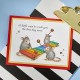 SPELLBINDERS - HOUSE MOUSE MUSIC TO MY EARS CLING RUBBER STAMP