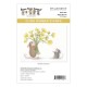 SPELLBINDERS - HOUSE MOUSE MUSIC TO MY EARS CLING RUBBER STAMP