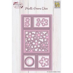 Nellie SNELLEN Choice MULTI FRAME SLIMLINE FLEURS PRINTANIèRES DIES