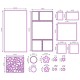 Nellie SNELLEN Choice MULTI FRAME SLIMLINE FLEURS PRINTANIèRES DIES