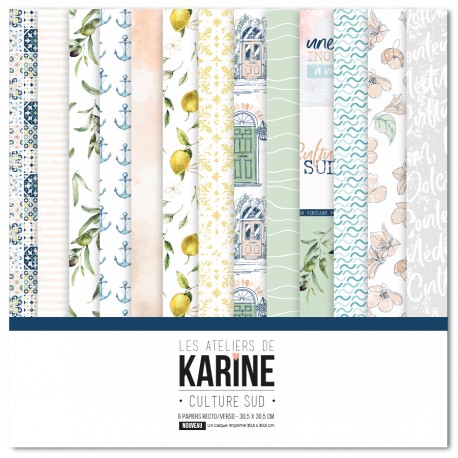 LES ATELIERS DE KARINE "CULTURE SUD" COLLECTION PACK + CALQUE