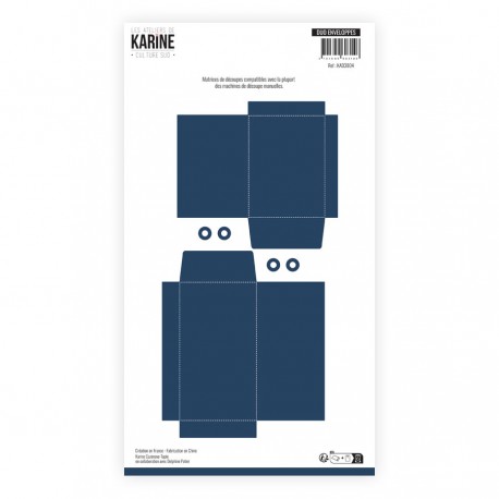 LES ATELIERS DE KARINE "CULTURE SUD" DIES DUO ENVELOPPES