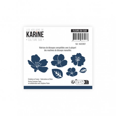 LES ATELIERS DE KARINE "CULTURE SUD" DIES FLEURS DU SUD