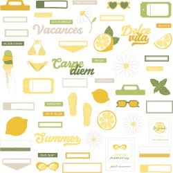 HA-PI LITTLE FOX DIE-CUTS "CITRONNADE"