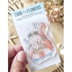 CHOU & FLOWERS TAMPONS CLEAR DOUDOU PISCINE "REVE AZUR"