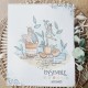 CHOU & FLOWERS TAMPONS CLEAR DEAR FRIEND "REVE AZUR"