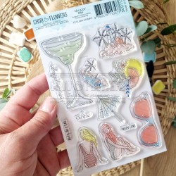 CHOU & FLOWERS TAMPONS CLEAR RELAX "REVE AZUR"