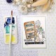 CHOU & FLOWERS TAMPONS CLEAR COURRIERS FLEURIS "REVE AZUR"
