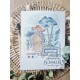 CHOU & FLOWERS TAMPONS CLEAR FILLE BORD DE MER "REVE AZUR"