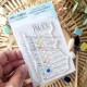 CHOU & FLOWERS TAMPONS CLEAR BLEU COMME "REVE AZUR"