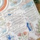 CHOU & FLOWERS TAMPONS CLEAR A4 HUBLOT "REVE AZUR"