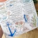 CHOU & FLOWERS TAMPONS CLEAR A4 HUBLOT "REVE AZUR"