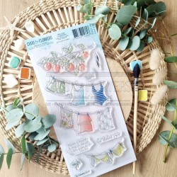 CHOU & FLOWERS TAMPONS CLEAR DL LESSIVES D'ETE "REVE AZUR"