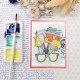 CHOU & FLOWERS DIE CUTS C'EST L'ETE "REVE AZUR"
