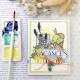 CHOU & FLOWERS DIE CUTS C'EST L'ETE "REVE AZUR"