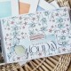 CHOU & FLOWERS DIE CUTS JOLIES PHRASES SUD "REVE AZUR"