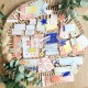 CHOU & FLOWERS DIE CUTS ETIQUETTES SUD "REVE AZUR"