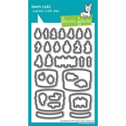 LAWN FAWN DIES - CAKE IT EASY
